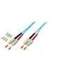 Glasfaserkabel EFB Elektronik O7413.20 20 m SC Türkis