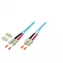 Glasfaserkabel EFB Elektronik O7413.3 3 m SC Türkis