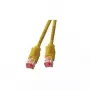 Netzwerkkabel EFB Elektronik RJ45 S/FTP Cat6a 20m Gelb