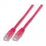 EFB Elektronik K8100MA.15 RJ45 Patchkabel, Cat.6 U/UTP, 15 m, Magenta