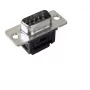Drahtsteckverbinder D‑Sub EFB Elektronik 29062.1, schwarz-metallische Ausführung