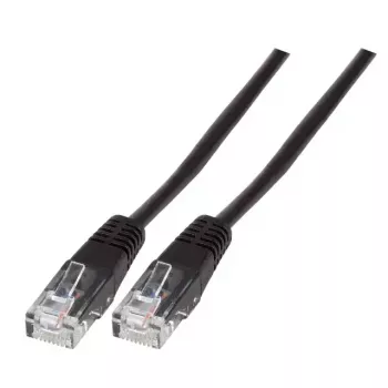 Netzwerkkabel EFB Elektronik K2422.1 Schwarz 1 m