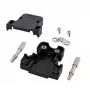 EFB Elektronik E-DH15 D-Sub Haube, 15-Pin, Schwarz