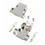EFB Elektronik E-DH15 Metallisierte D-Sub Haube, 15-Pin, Silber