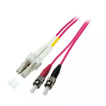 Glasfaserkabel EFB Elektronik LC-ST 50/125µ InfiniBand 2 m Pink