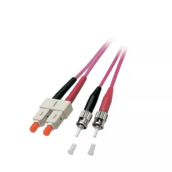 Glasfaserkabel EFB Elektronik O0347.7,5 7,5 m ST SC Lila