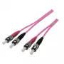 Glasfaserkabel EFB Elektronik O0348.3 3 m ST Violett