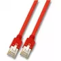 Netzwerkkabel EFB Elektronik RJ45 (X) S/FTP Cat5e Rot 5 m