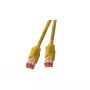 EFB Elektronik K8055.15 RJ45 Patchkabel, Cat.6A S/FTP, 15 m, gelb