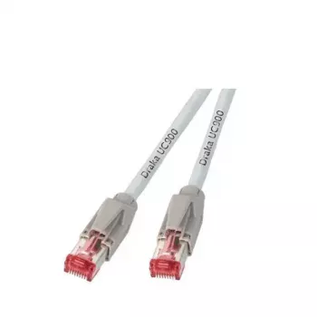 EFB Elektronik K8058.15 RJ45 Patchkabel, Cat.6A S/FTP, 15 m, Weiß