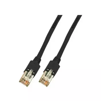EFB Elektronik K8072.1,5 RJ-45 Cat5e F/UTP Patchkabel, 1,5 m, Schwarz