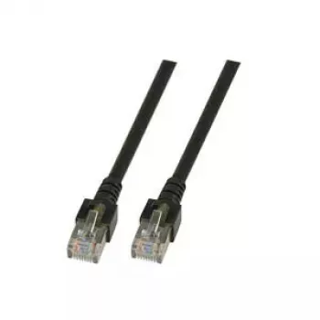 Netzwerkkabel EFB Elektronik Cat5e RJ-45 10m Schwarz