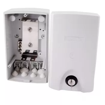 Elektrogehäuse EFB Elektronik 46049.1 Grau Breite 103 mm Tiefe 90 mm Höhe 185 mm