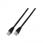 Netzwerkkabel EFB Elektronik 2 m Cat6 RJ-45 U/UTP Schwarz