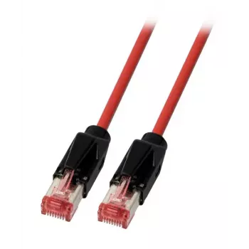 Netzwerkkabel EFB Elektronik K8048PUI3 RJ-45 Cat6a 3m Schwarz Rot