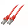 EFB Elektronik K8104RT.15 RJ-45 Cat6 U/UTP Patchkabel, 15 m, Rot