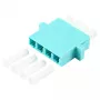 EFB Elektronik 53355.32 LC Quad OM3 Kupplung, Aqua