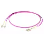 Glasfaserkabel EFB Elektronik O0319FT.5 5m 2x LC Violett