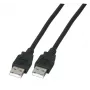 USB-Kabel EFB Elektronik K5204.1 1m USB A Schwarz