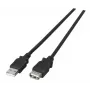 USB-Kabel EFB Elektronik K5205.1 1m USB 2.0 Schwarz