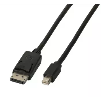 EFB Elektronik K5565SW.2 Mini-DisplayPort-auf-DisplayPort-Kabel, 2 m, Schwarz