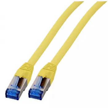 Netzwerkkabel EFB Elektronik K5525FGE.10 RJ-45 Cat6a 10 m Gelb