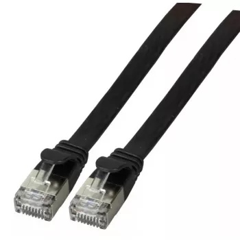 Netzwerkkabel EFB Elektronik K5547SW.0,5 RJ-45 Cat6a 0,5 m Schwarz