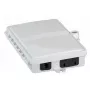 Glasfaser-Außenwandverteilerbox EFB Elektronik FTTH, 2x SC Simplex oder LC Duplex, IP65