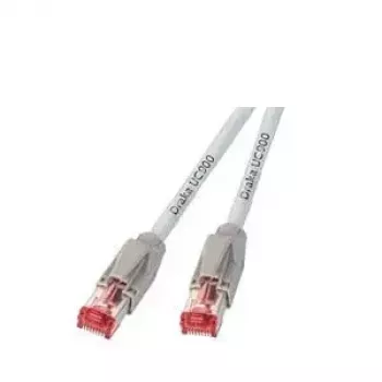 EFB Elektronik K8051.0,15 RJ-45 Cat6a S/FTP Patchkabel, 0,15 m, grau