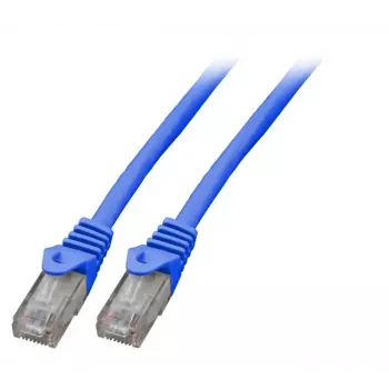 EFB Elektronik K8104BL.0,25 RJ-45 Cat6 U/UTP Patchkabel, 0,25 m, Blau