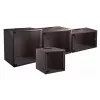 Wandmontierter Rack EFB Elektronik WGB-1906TS.60 6U, schwarz, maximale Traglast 80 kg