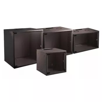 Wandmontierter Rack EFB Elektronik WGB-1906TS.60 6U, schwarz, maximale Traglast 80 kg