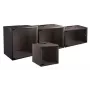 Wandmontage-Rack EFB Elektronik WGB-1909TS.60 9U, max. Traglast 80 kg, schwarz