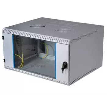 EFB Elektronik 691618VGR.60 19-Zoll-Wandgehäuse 18U, 600 mm Tiefe, Lichtgrau (RAL7035)