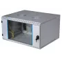 EFB Elektronik 691618VGR.60 19-Zoll-Wandgehäuse 18U, 600 mm Tiefe, Lichtgrau (RAL7035)