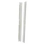 EFB Elektronik PRO-SIB42.GR Seitenabdeckungen für 800 mm breite PRO 42U Racks, Lichtgrau RAL 7035, 2 Stück