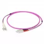 Glasfaserkabel EFB Elektronik O0323FT.50 50 m LC SC Violett