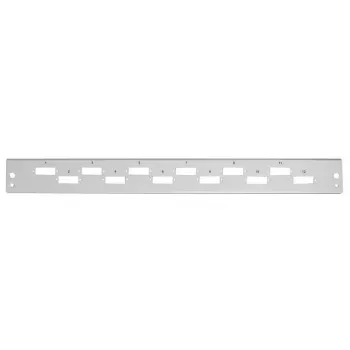 Patchfeld-Zubehör EFB Elektronik VSB-FP-6SC-D-H — 1HE Rackmount-Faserpanel, SC-Duplex-Ports