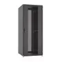 EFB Elektronik PRO 42U 19" Serverschrank, 800x1000 mm, perforierte Front- und Rücktür, Lichtgrau RAL 7035