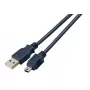 EFB Elektronik K5250SW.3V2 USB 2.0 Kabel, A auf Mini-B (5-polig), 3 m, Schwarz