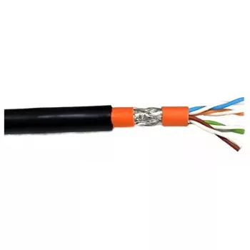 Netzwerkkabel EFB Elektronik 99733.100-CPR S/FTP Cat7 100m Schwarz