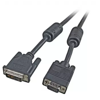 Videokabel-Adapter EFB Elektronik K5436.2V2, DVI-A auf VGA (D-Sub), 2 m, schwarz