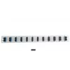 Patchpanel-Zubehör EFB Elektronik SB-FP-12SC-D-V-OM4 — 1U Rackmontage, 432×13×43,5 mm, grau
