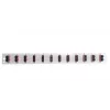 Patchpanel-Zubehör EFB Elektronik SB-FP-12SC-D-V-OS2 — 1HE Rackeinbau, 432×13×43,5 mm, grau