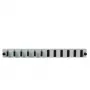 Patchpanel-Zubehör EFB Elektronik SB-FP-6SC-D-V-OM3, 1U Rackeinbau, 432×13×43,5 mm, grau