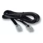 Telefonkabel EFB Elektronik K2406SW.2 2 m Schwarz