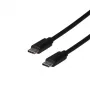 USB-C-auf-USB-C-Kabel EFB EBUSBC-USB20CK.2 USB 2.0 2 m 0,48 Gbit/s Schwarz