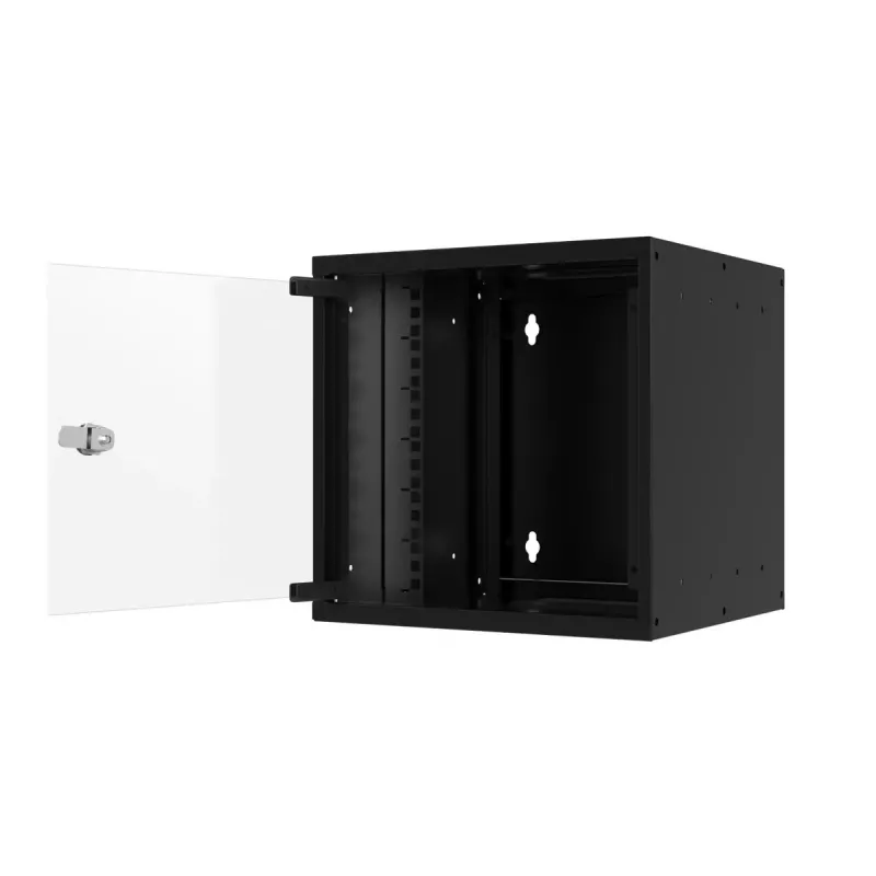 EFB Elektronik WGB-1004TS.30 10" Wandgehäuse 4U, 300 mm Tiefe, Schwarz RAL 9005