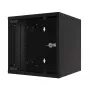 EFB Elektronik WGB-1004TS.30 10" Wandgehäuse 4U, 300 mm Tiefe, Schwarz RAL 9005