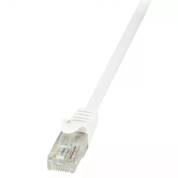 Netzwerkkabel LogiLink 1m RJ-45 Cat6 U/UTP Weiß